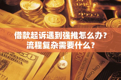 北京借款起诉遇到强推怎么办？流程复杂需要什么？