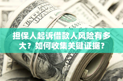北京担保人起诉借款人风险有多大？如何收集关键证据？