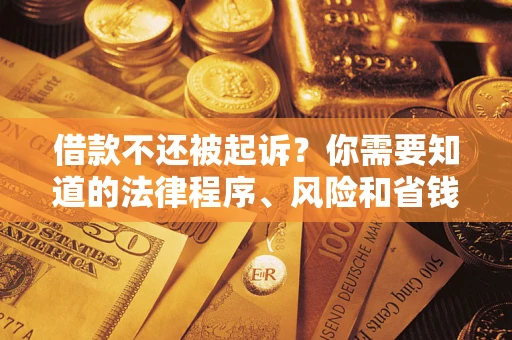 北京借款不还被起诉？你需要知道的法律程序、风险和省钱技巧