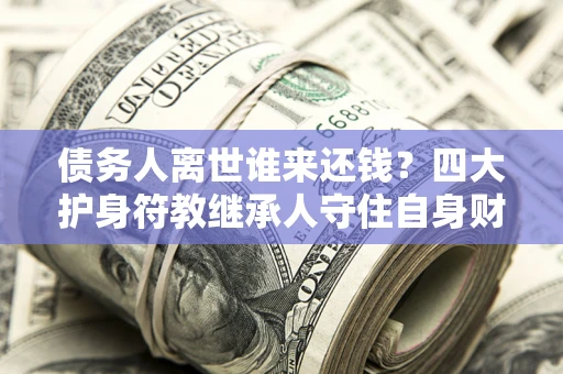 北京债务人离世谁来还钱？四大护身符教继承人守住自身财产